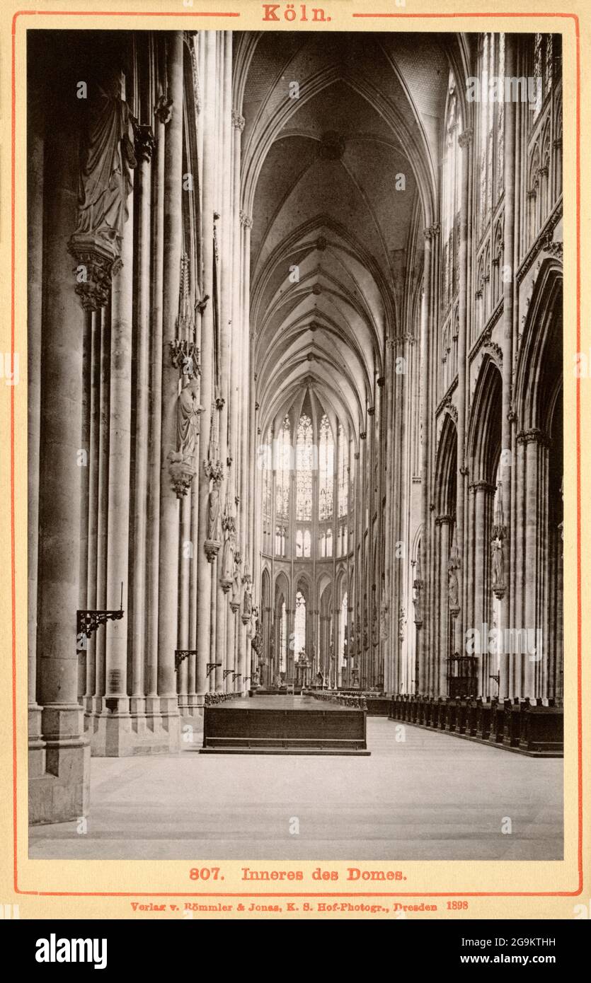 Geografía / viajes, Alemania, Renania del Norte-Westfalia, Colonia, DERECHOS-ADICIONALES-LIQUIDACIÓN-INFO-NO DISPONIBLE Foto de stock