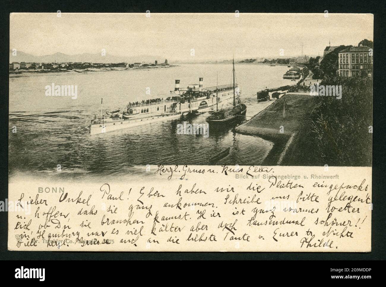 Geografía / viajes, Alemania, Renania del Norte-Westfalia, Bonn, DERECHOS-ADICIONALES-LIQUIDACIÓN-INFO-NO DISPONIBLE Foto de stock