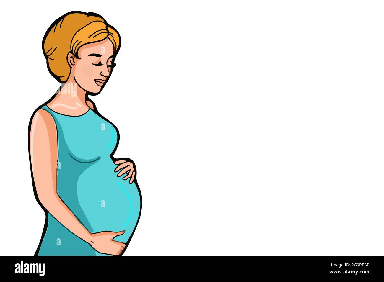 Cartoon pregnant woman fotografías e imágenes de alta resolución - Página 6  - Alamy