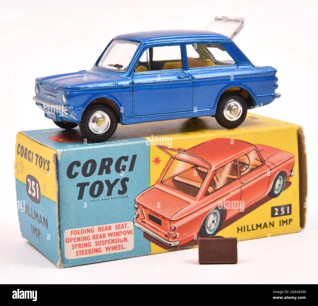 Corgi Toys No.251 Hillman Imp coche de juguete Foto de stock