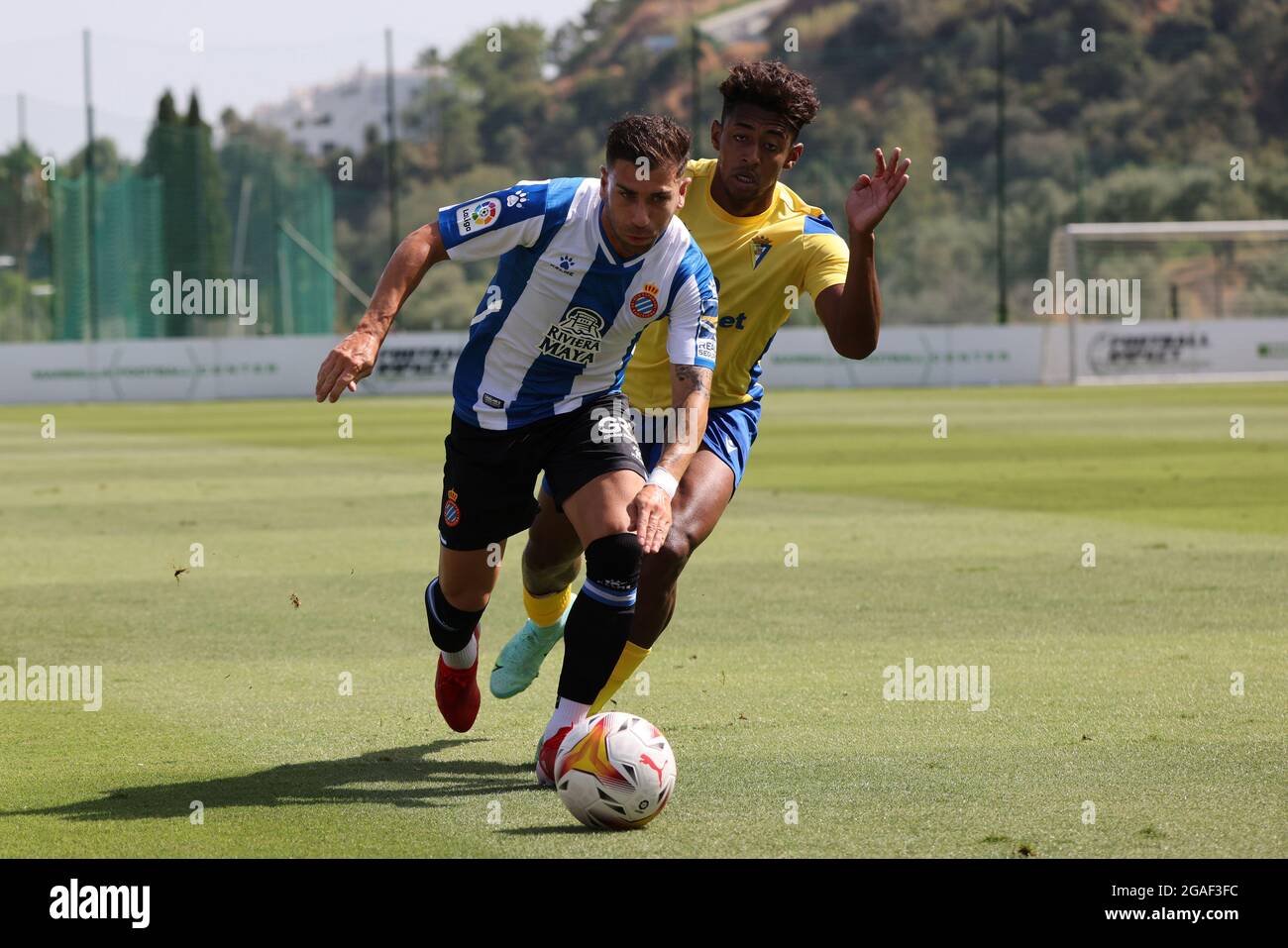 Partido amistoso en la UCA, Cádiz Club de Fútbol