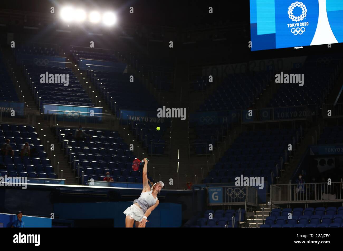 Juegos Olímpicos de Tokio 2020 Tenis Sencillos femeninos Bate por