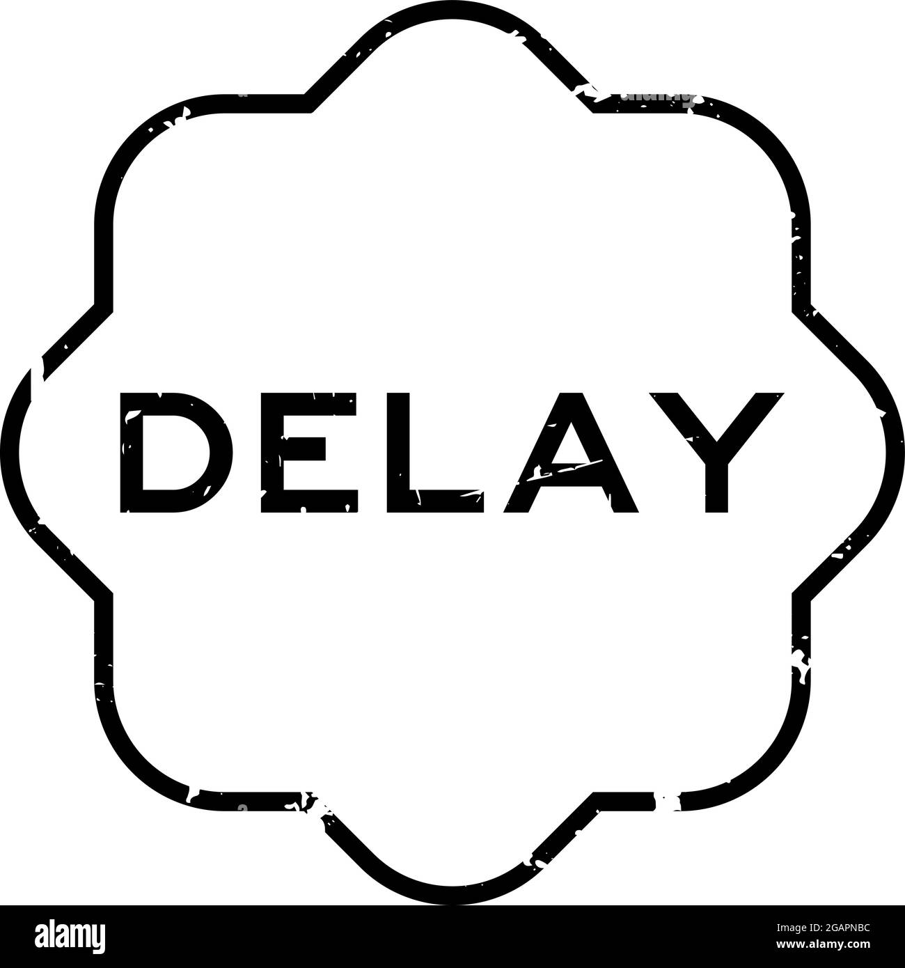 Vectores de vectores de retardo Imágenes de stock en blanco y negro Alamy