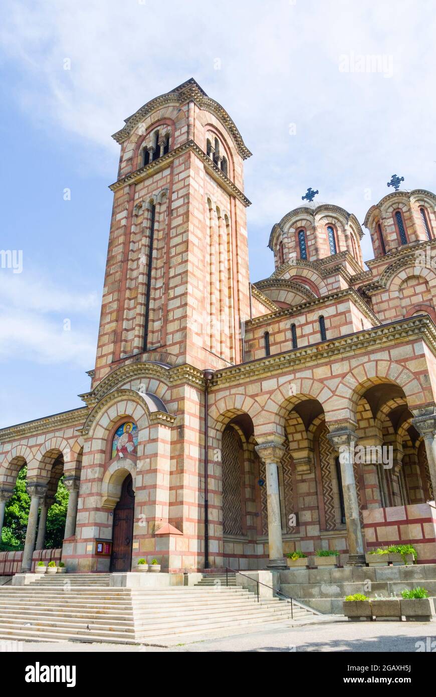 Svetog Marka, iglesia de San Marcos, Belgrado, Serbia Foto de stock