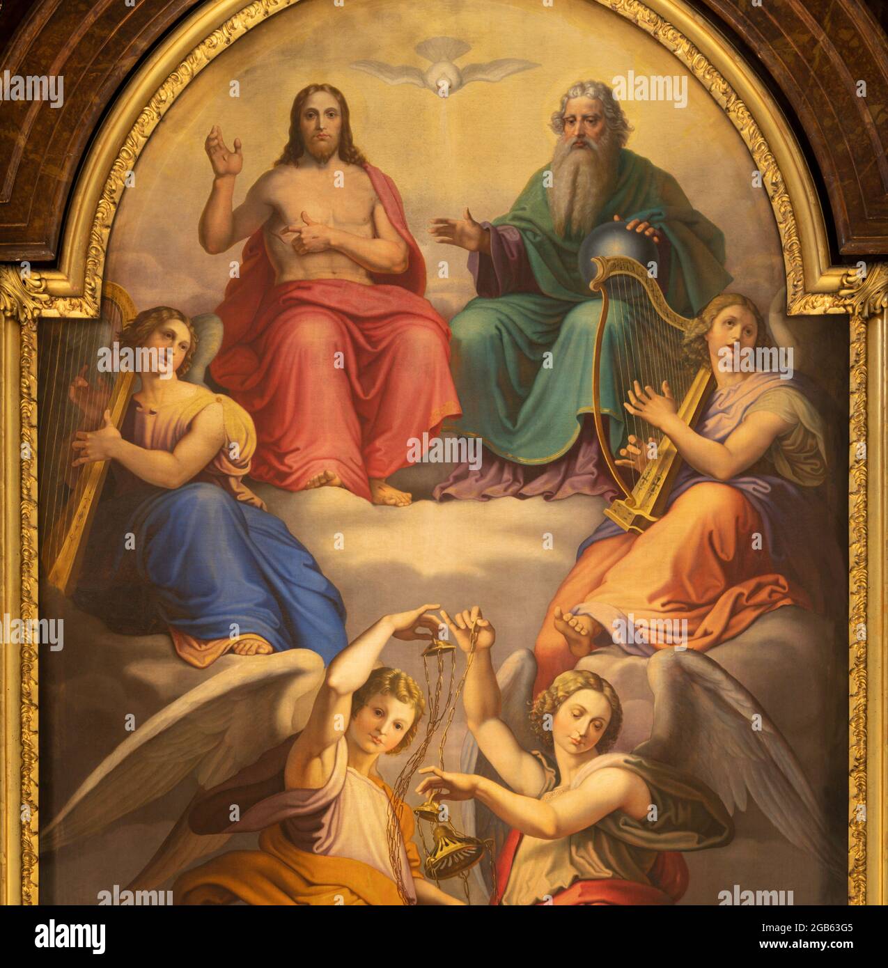 Santísima trinidad pintura fotografías e imágenes de alta resolución - Alamy
