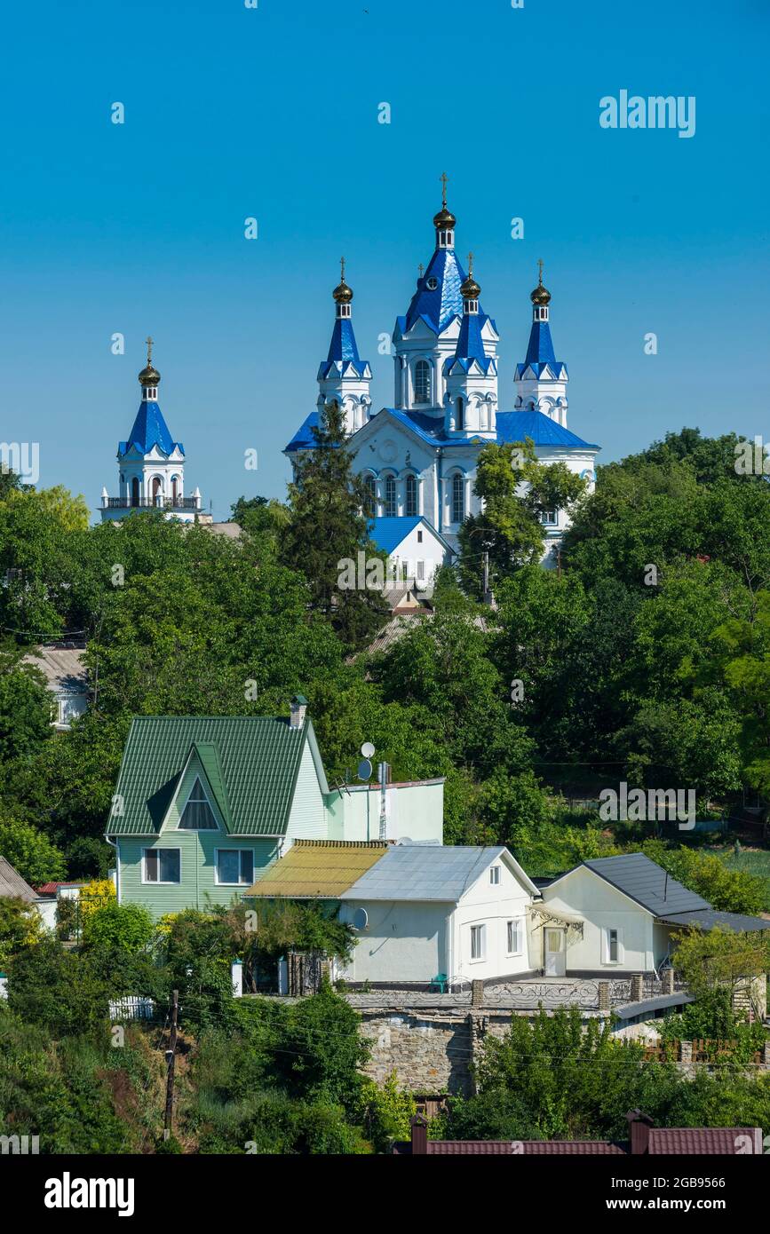 Iglesia de San Jorge, Kamianets-Podilskyi, Ucrania Foto de stock