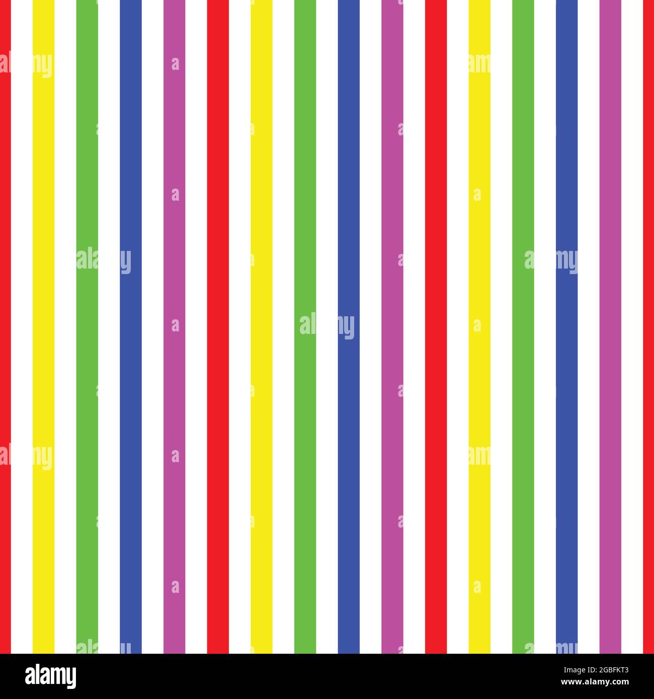Colores de arco iris coloridos a rayas con diseño sin costuras. Ilustración  de vector de fondo abstracto de banda de patrón vertical Imagen Vector de  stock - Alamy