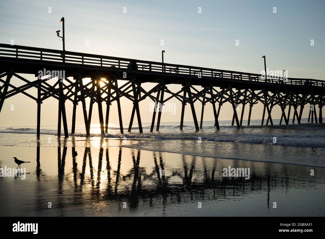 Un popular destino de vacaciones, Myrtle Beach es famoso por unas cuantas  cosas. Sin embargo, una de las joyas ocultas de la zona son los  espectaculares amaneceres Fotografía de stock - Alamy