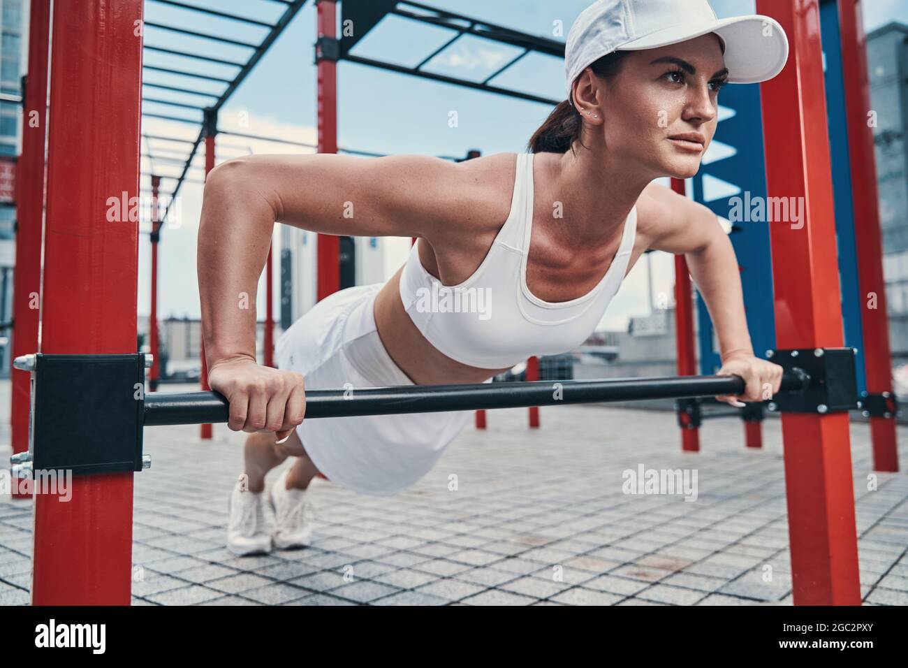 Flexiones de online barra