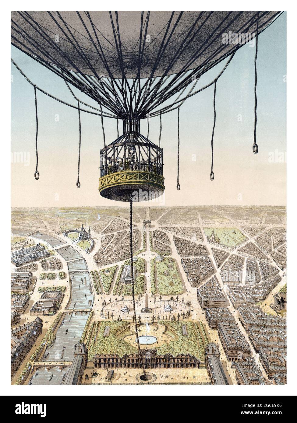 Francia Anuncio Poster Panorama De Paris Vu De La Nacelle Du Grand Ballon Captif A Vaporeur De La Cour Des Tuileries 1878 Feria Mundial Fotografia De Stock Alamy Francia Anuncio Poster Panorama De Paris Vu De La Nacelle Du Grand Ballon Captif A Vaporeur De La Cour Des Tuileries 1878 Feria Mundial Fotografia De Stock Alamy