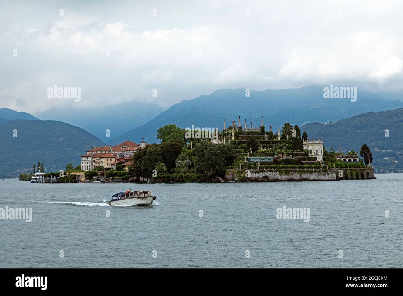 Isola Bella, Stresa, Lago Maggiore, Piamonte, Italia Foto de stock