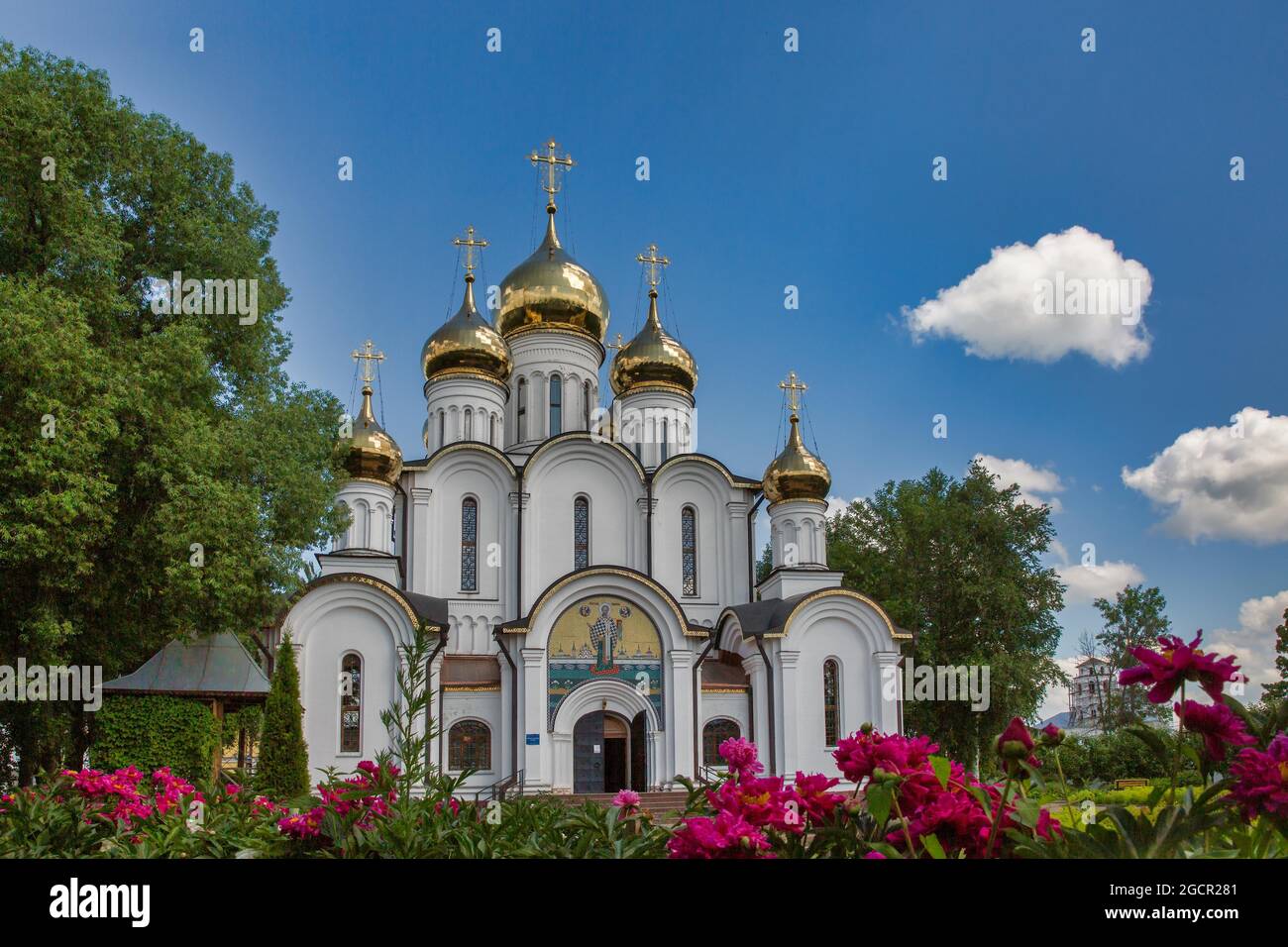 Catedral de Nikolsky, Pereslavl-Zalessky, Anillo de Oro, Rusia Foto de stock