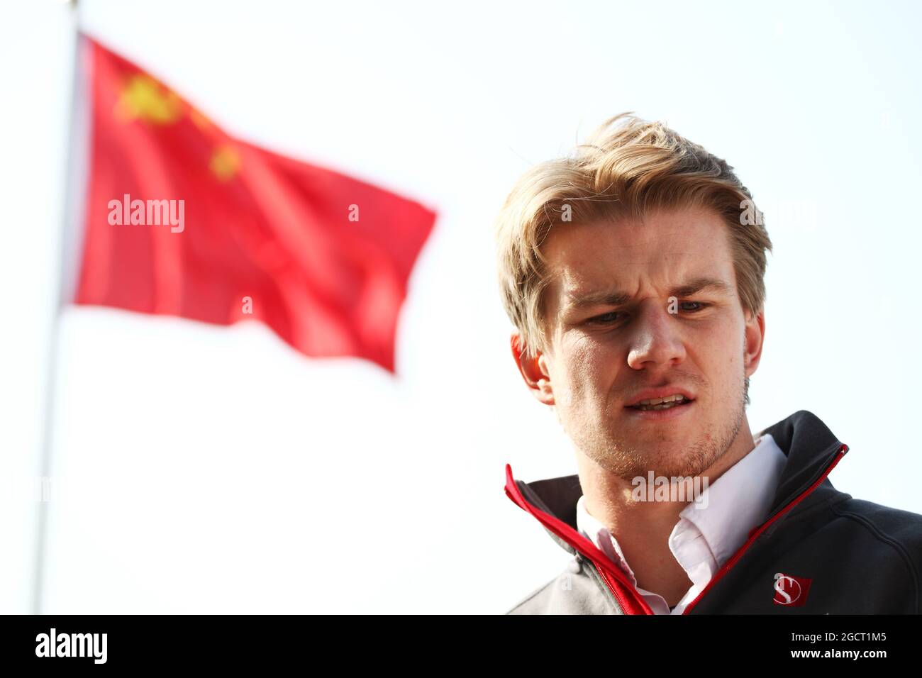 Nico Hulkenberg (GER) Sauber. Gran Premio de China, jueves 11th de abril de 2013. Shanghai, China. Foto de stock