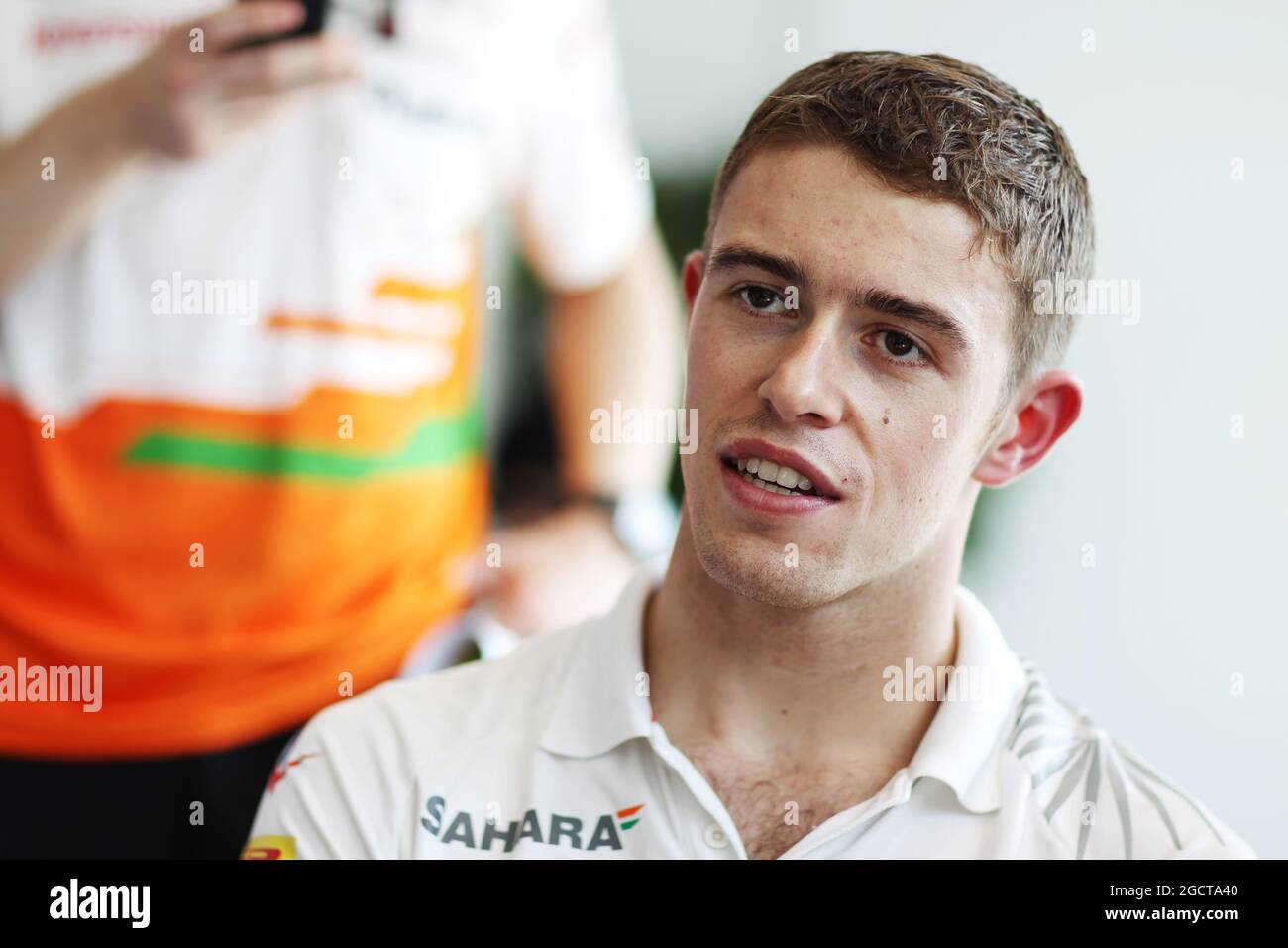 Paul di Resta (GBR) Sahara Fuerza India F1. Gran Premio de la India, jueves 24th de octubre de 2013. Gran Noida, Nueva Delhi, India. Foto de stock