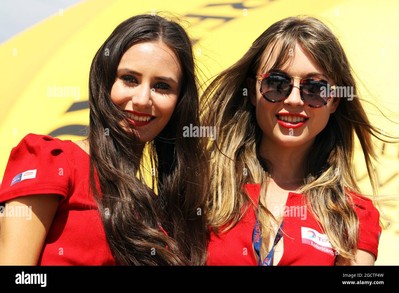 Chicas GP. Gran Premio de Australia, sábado 15th de marzo de 2014. Albert Park, Melbourne, Australia. Foto de stock