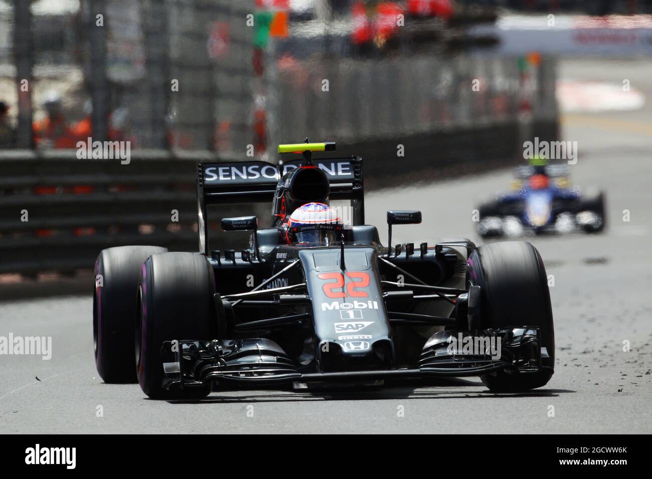 Jenson Button (GBR) McLaren MP4-31. Foto de stock