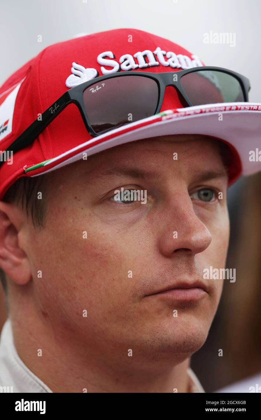 Kimi Raikkonen (FIN) Ferrari. Gran Premio de Japón, sábado 8th de octubre de 2016. Suzuka, Japón. Foto de stock