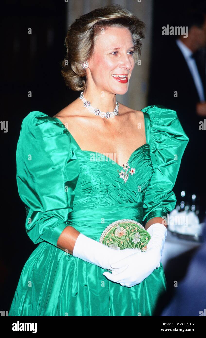Birgitte, duquesa de Gloucester, Londres. REINO UNIDO Foto de stock