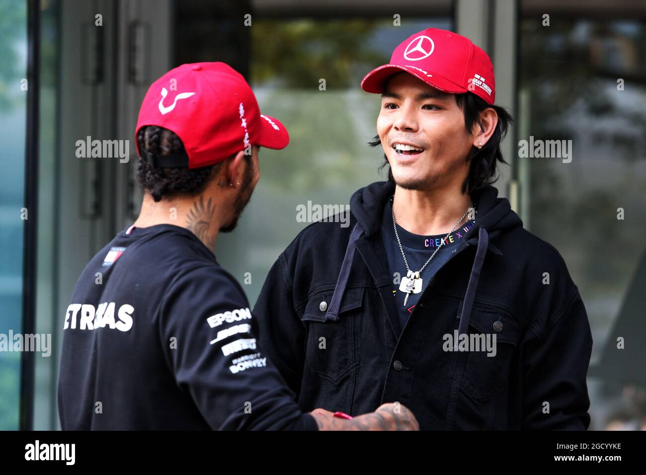 Lewis Hamilton (GBR) Mercedes AMG F1. Gran Premio de China, sábado 13th de  abril de 2019. Shanghai, China Fotografía de stock - Alamy