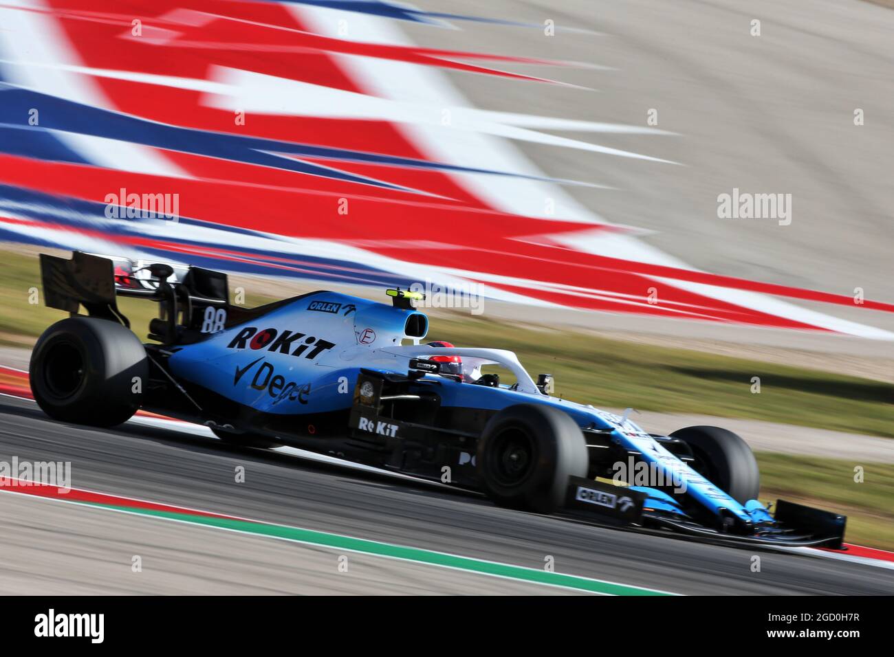 Kubica (POL) Williams Racing Gran Premio de los Estados Unidos, viernes 1st de noviembre de 2019. Circuito de las Américas, Austin, Texas, Estados Unidos Fotografía de stock - Alamy