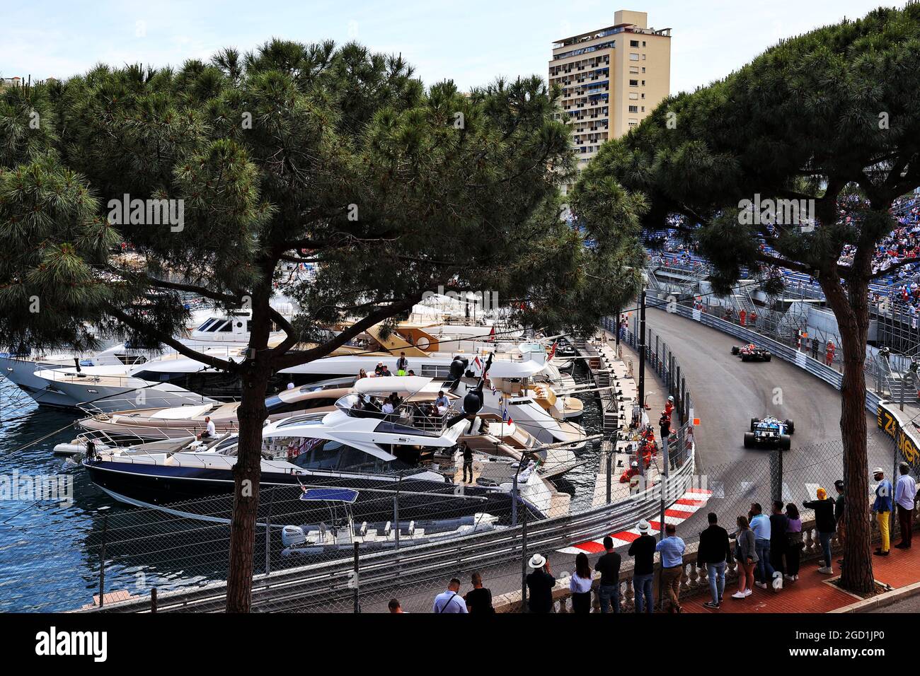 George Russell (GBR) Williams Racing FW43B. Gran Premio de Mónaco, domingo 23rd de mayo de 2021. Monte Carlo, Mónaco. Foto de stock