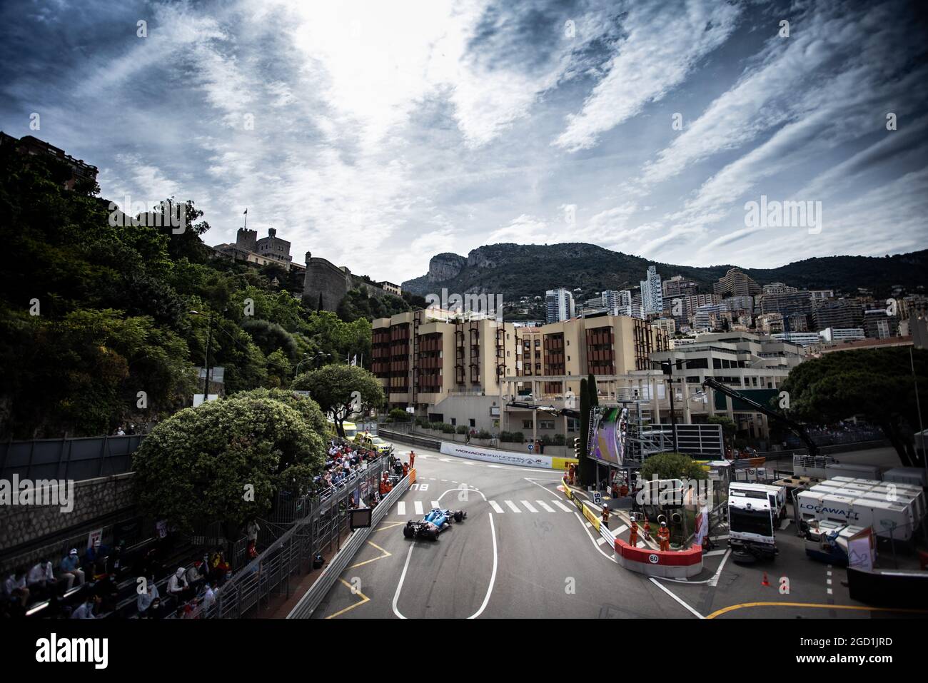 Fernando Alonso (ESP) Alpine F1 Equipo A521. Gran Premio de Mónaco, domingo 23rd de mayo de 2021. Monte Carlo, Mónaco. Foto de stock