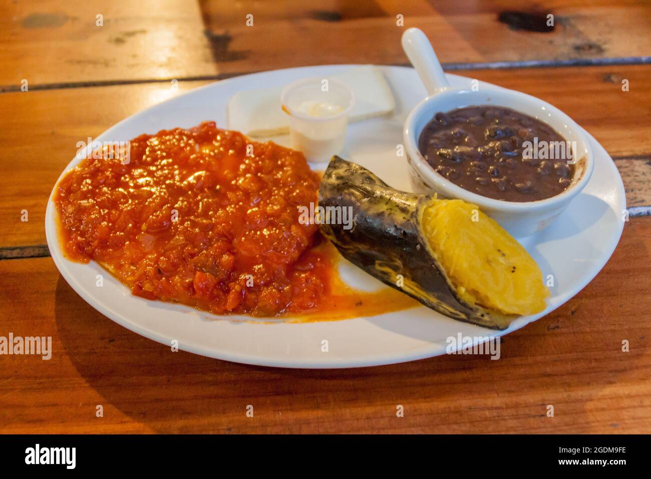 Comida Huevos Rancheros (huevos de ranchero), Guatemala Fotografía de stock  - Alamy