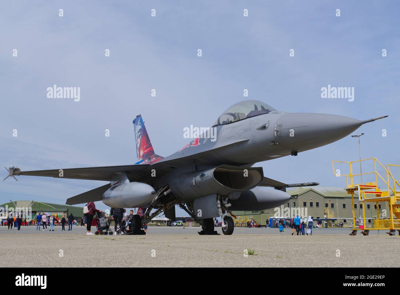 Dinámica general F-16 Foto de stock