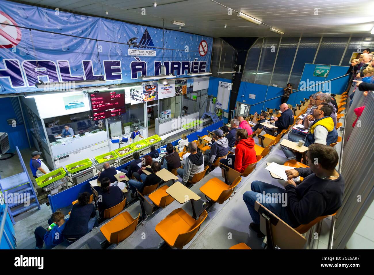 Regreso de la pantalla de pesca fotografías e imágenes de alta