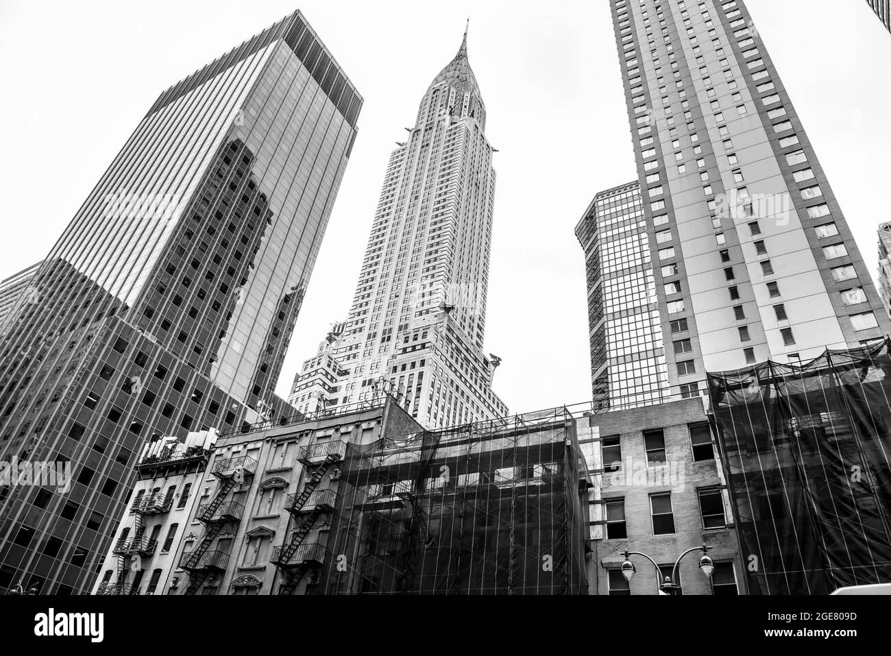 Los edificios de la ciudad Foto de stock