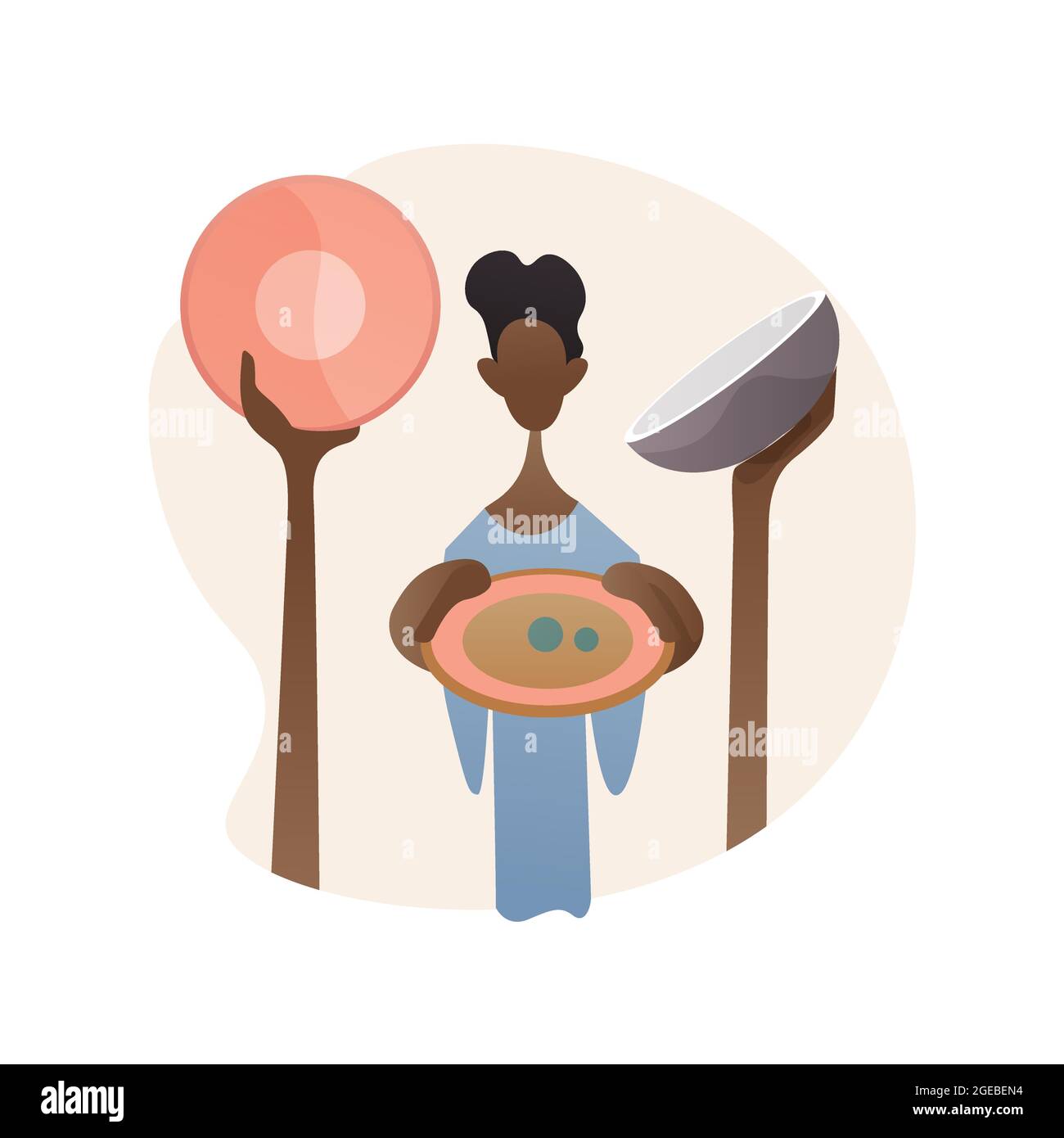 Desnutrición en caricatura fotografías e imágenes de alta resolución - Alamy