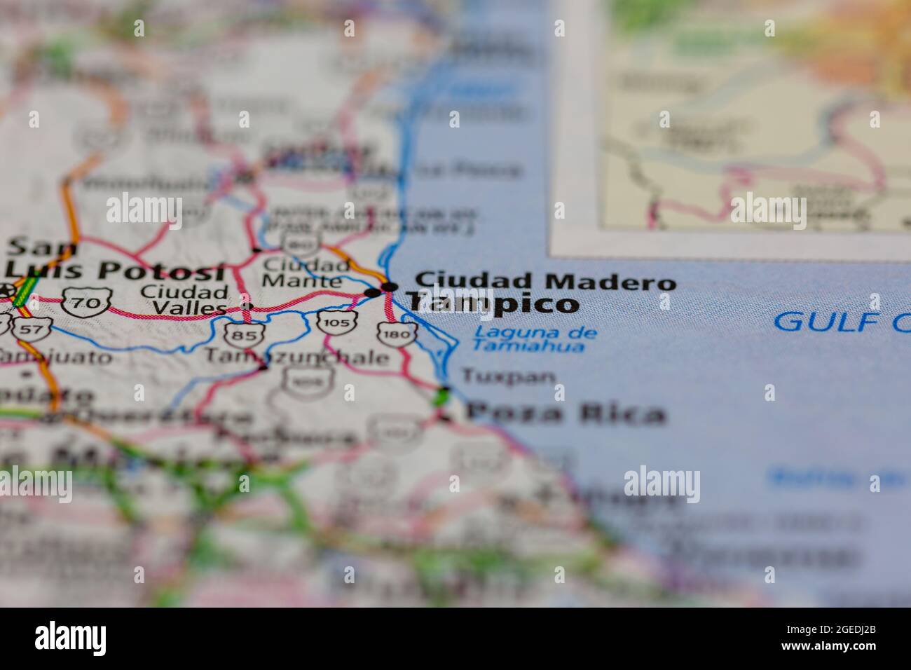 Mapa Tampico Mexico Fotos e Imágenes de stock Alamy