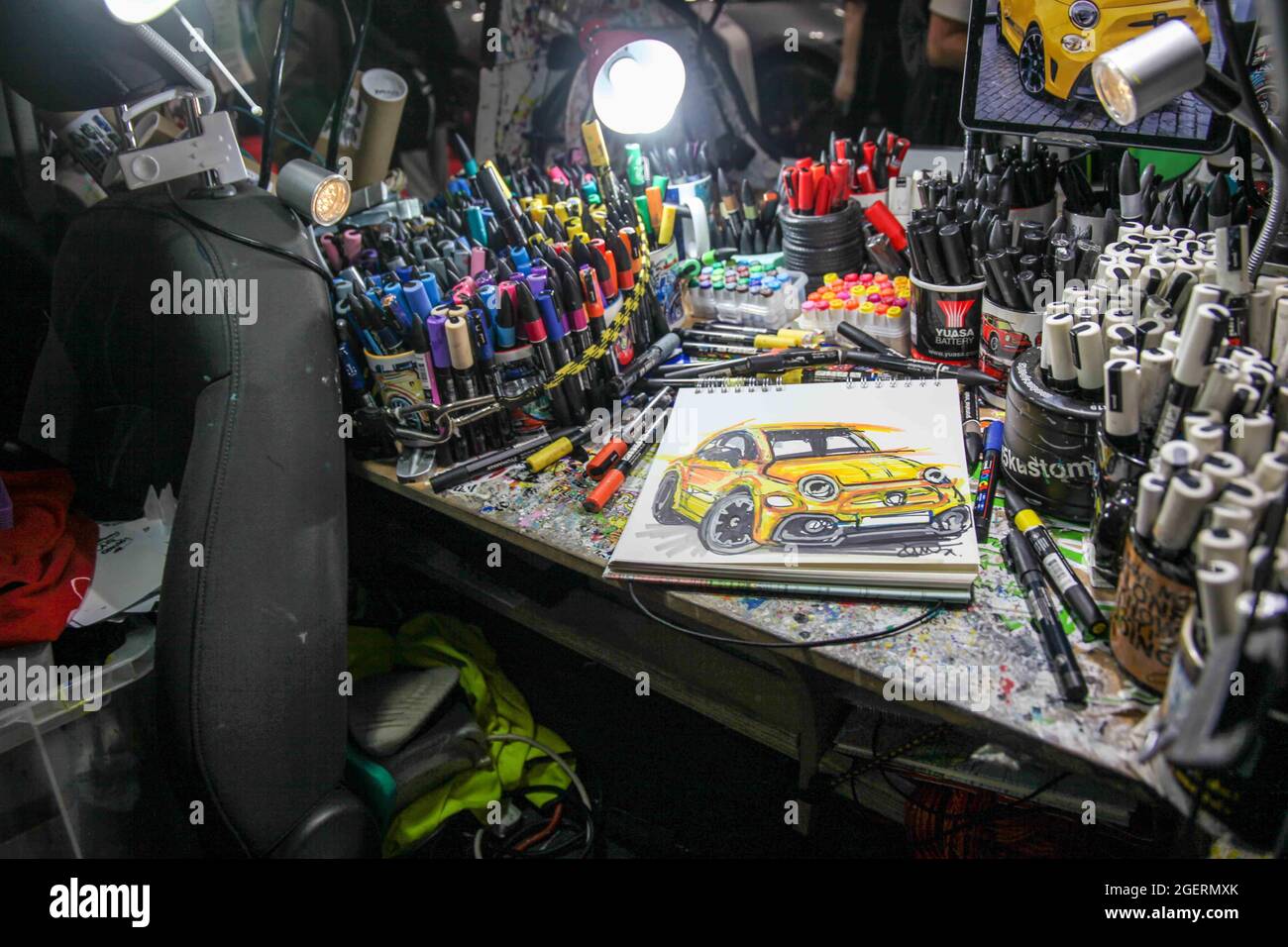 Farnborough, Reino Unido. 21 de agosto de 2021. The British Motor Show