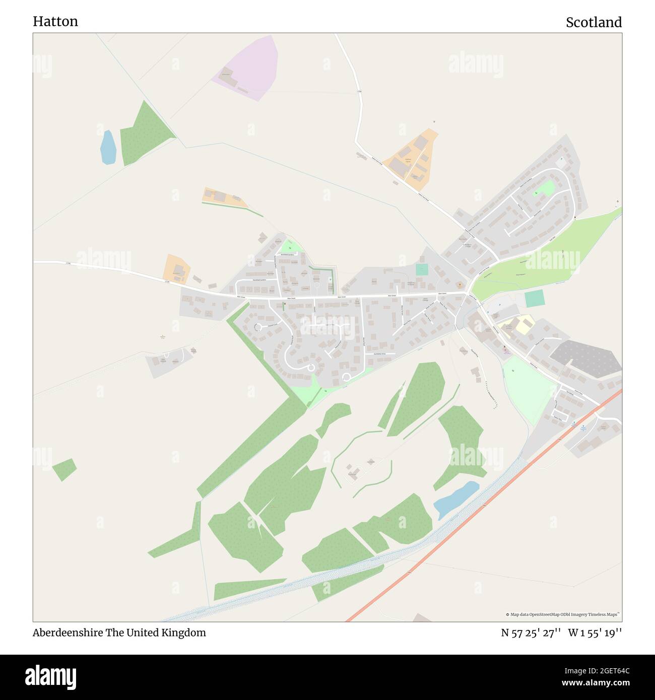 Hatton, Aberdeenshire, Reino Unido, Escocia, N 57 25' 27'', W 1 55' 19