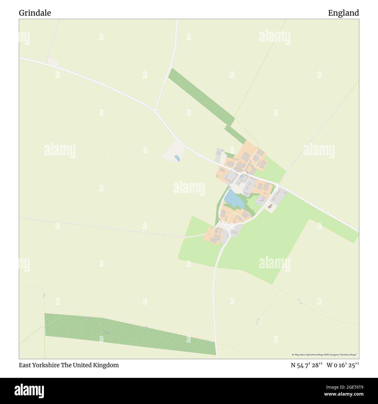 Grindale, East Yorkshire, Reino Unido, Inglaterra, N 54 7' 28'', W 0 16