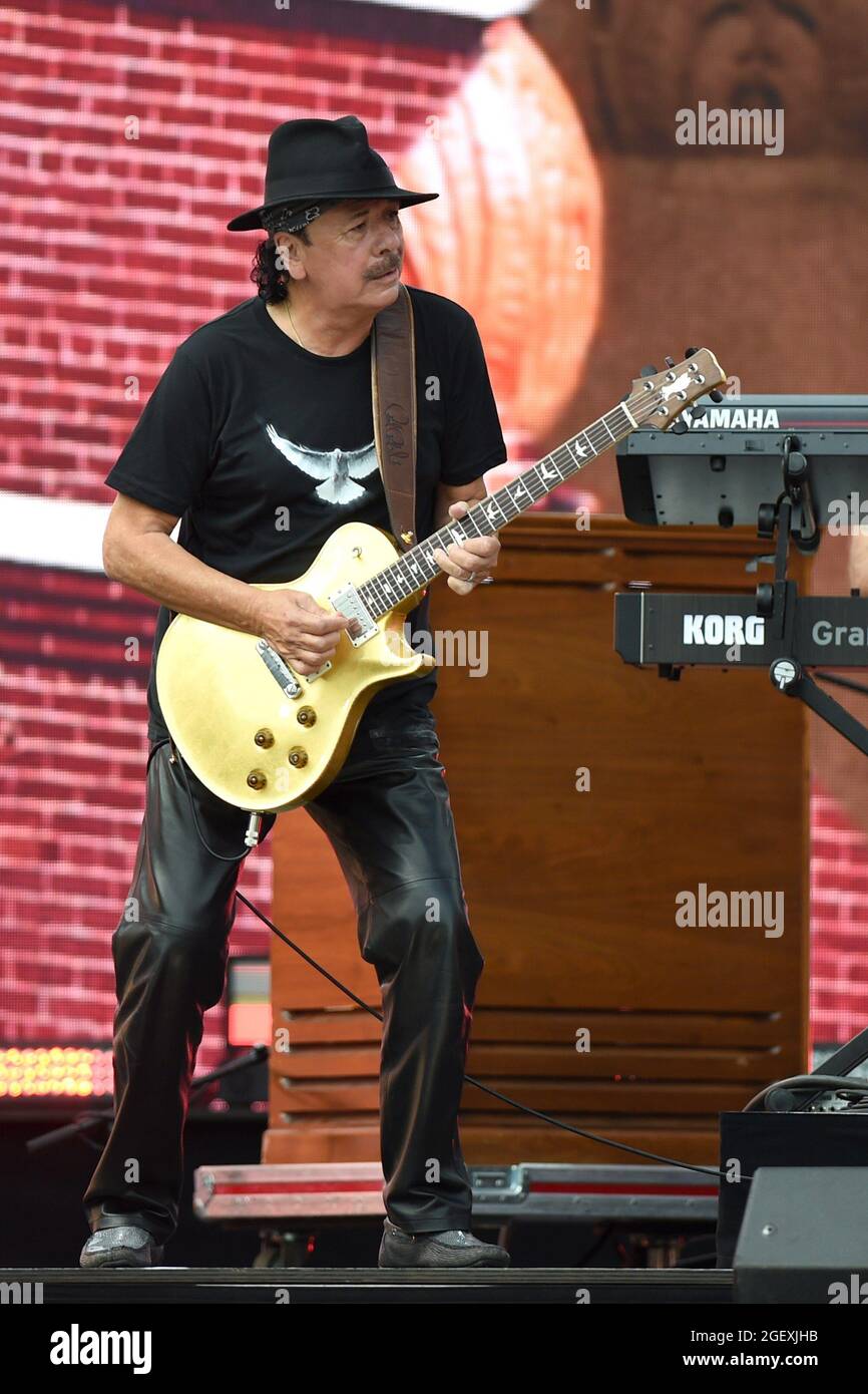 Carlos santana mandarin top