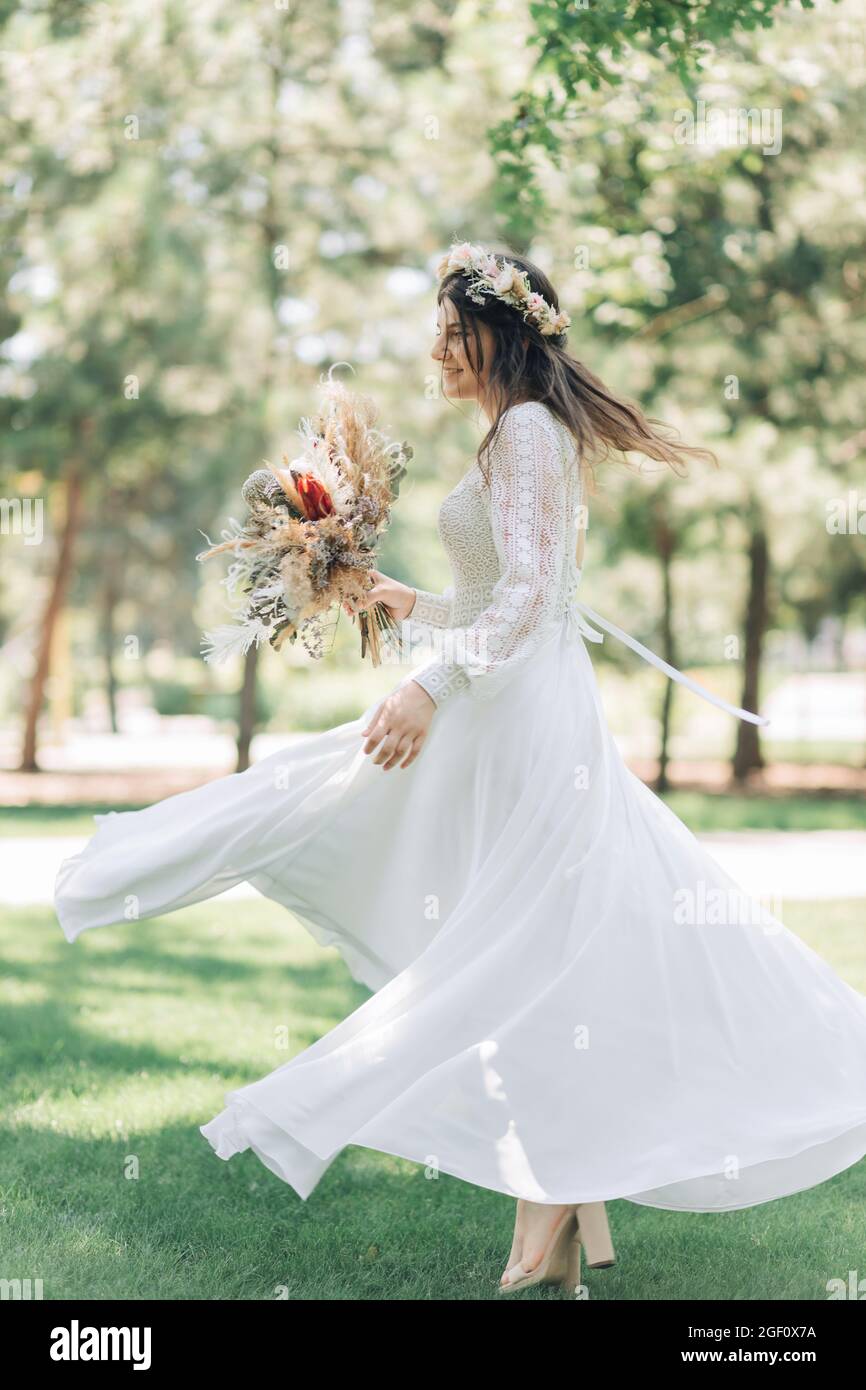 Vestido de best sale novia joven