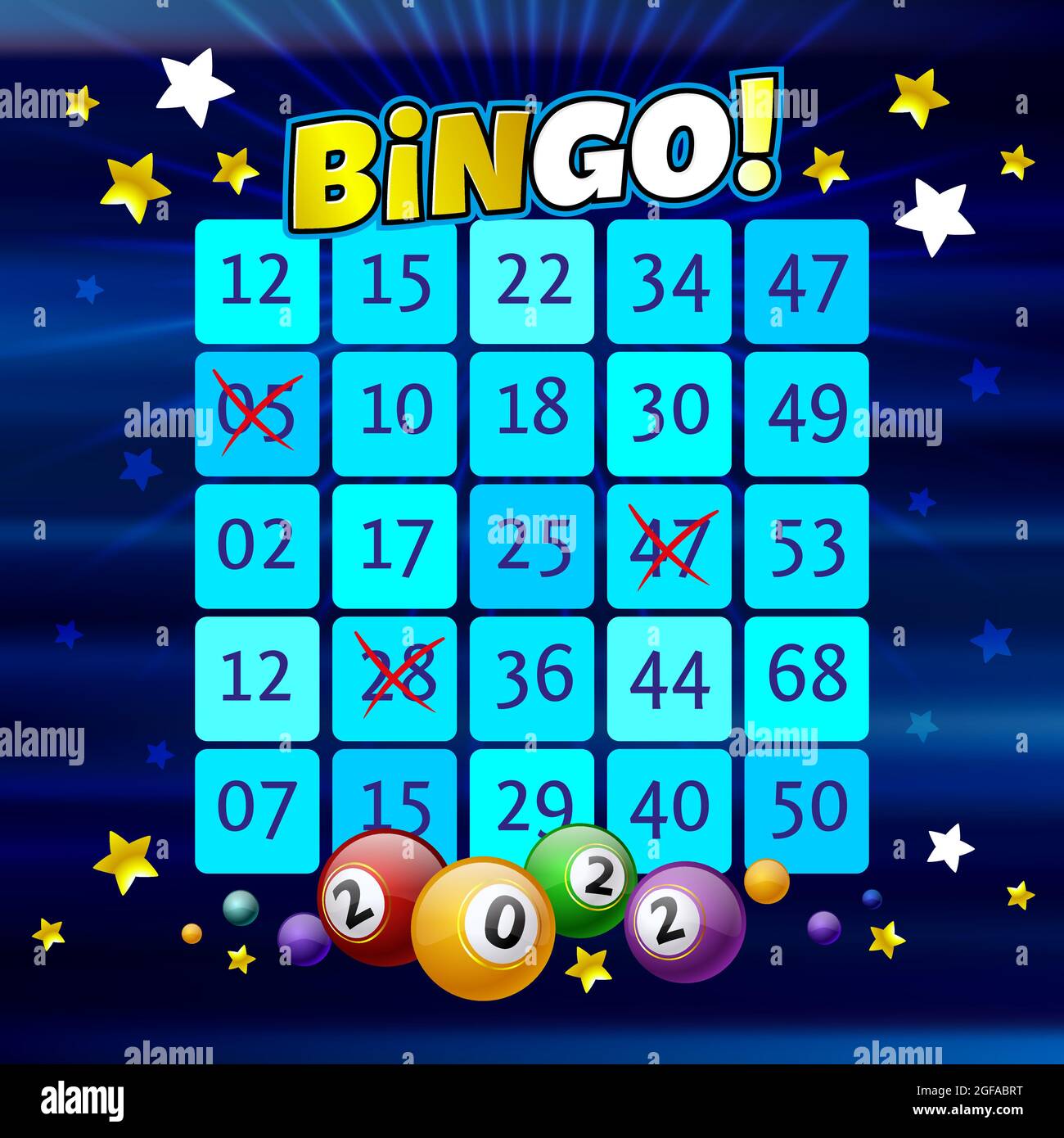 Lotería Bingo 2022. Antecedentes para juegos de apuestas deportivas