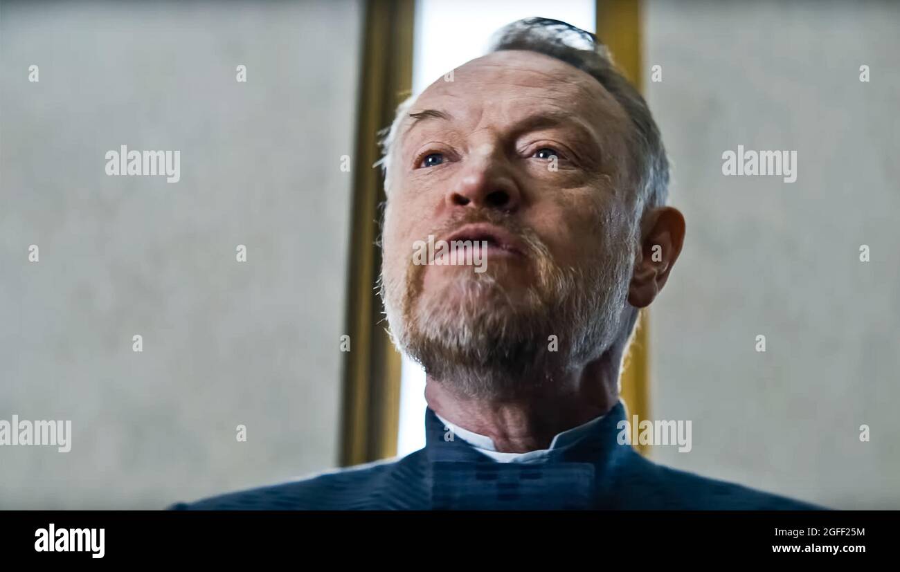 Jared Harris Peliculas Y Programas De Television EE.UU. Jared Harris en una escena de la (C)Apple TV+ nueva serie: Fundación  (2021) . Argumento: Una compleja saga de seres humanos dispersos en  planetas a través de la galaxia, todos viviendo