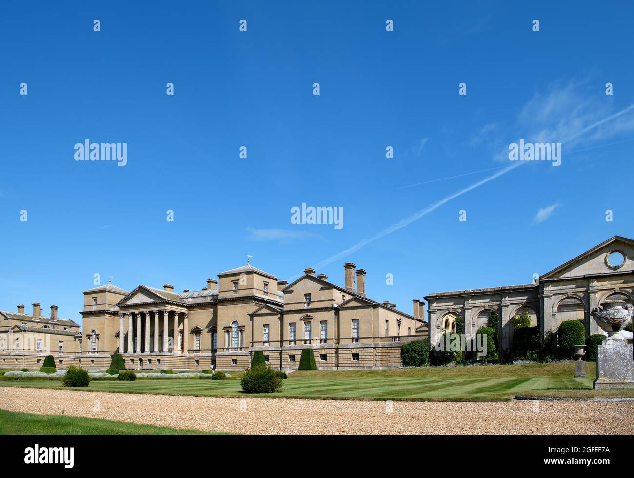Holkham Hall, Holkham, Norfolk, East Anglia, Inglaterra, REINO UNIDO Foto de stock