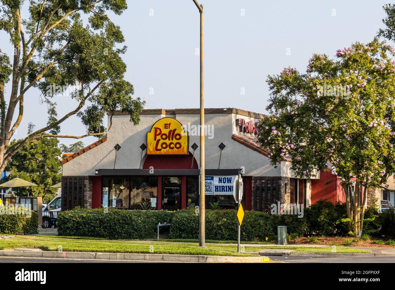 Un restaurante El Pollo Loco en Modesto California Fotografía de stock -  Alamy