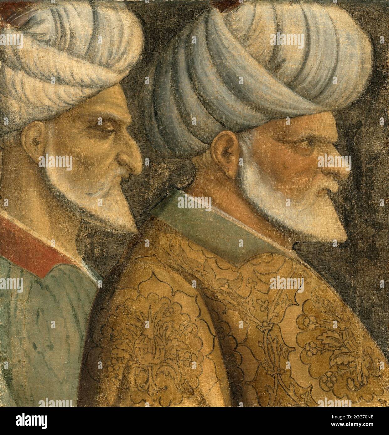 Sinan el judío y Haireddin Barbarossa c. 1535 Artista desconocido Italiano Foto de stock