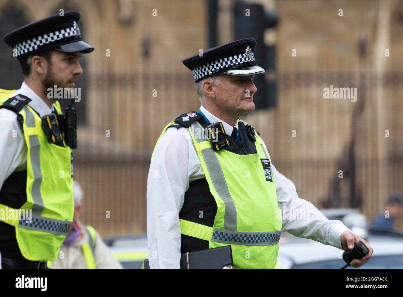 Londres, Reino Unido. 28th de agosto de 2021. Superintendencia Jefe Ian Howells en uniforme. Foto de stock