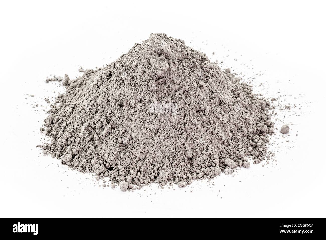 polvo de zinc, polvo de color gris, utilizado en la industria farmacéutica Fotografía de stock