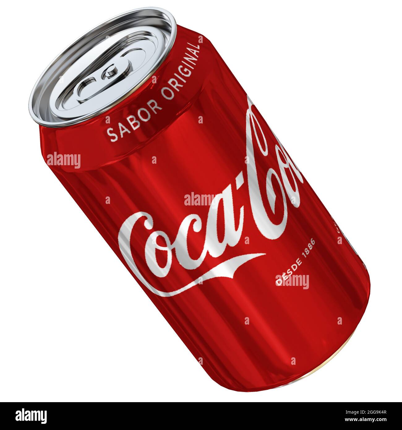 Coca-Cola Lata 12 FL Modelo 3D - Descargar Alimentos on