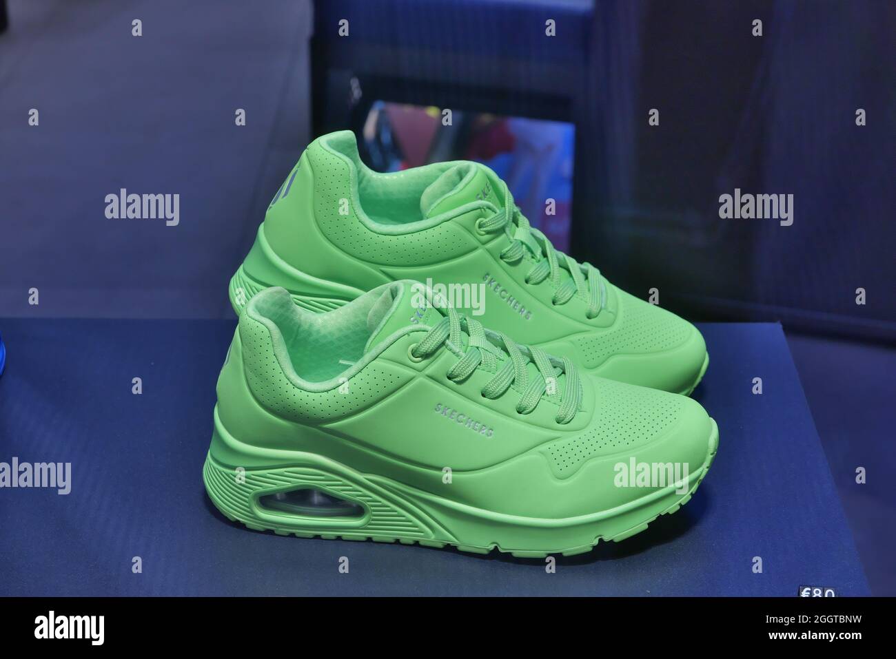 amortiguar menta soborno ZAPATOS MULTICOLOR EN LA TIENDA DE MODA SKECHERS Fotografía de stock - Alamy