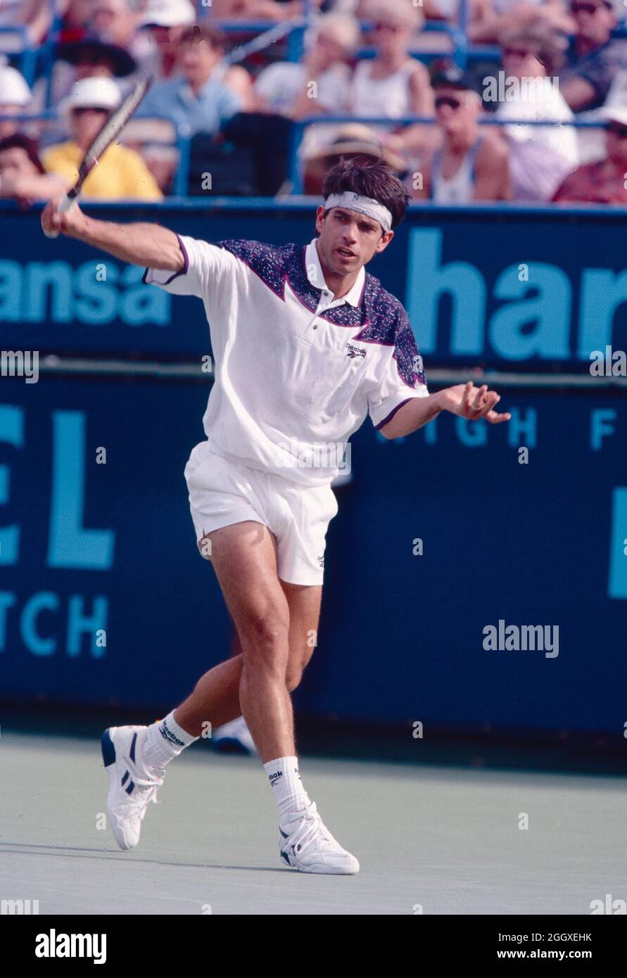 Tenista español Javier Sánchez, 1990s Foto de stock