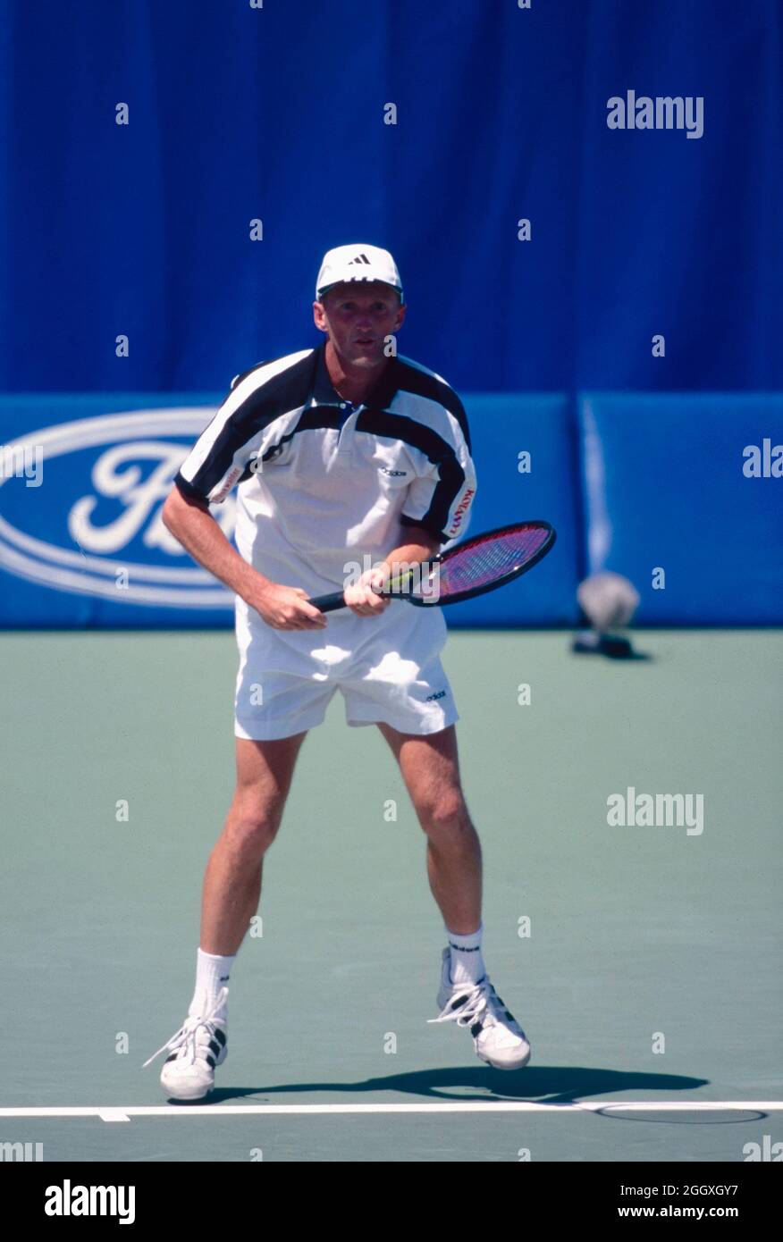 El tenista australiano Wayne Arthurs, 1990s Foto de stock