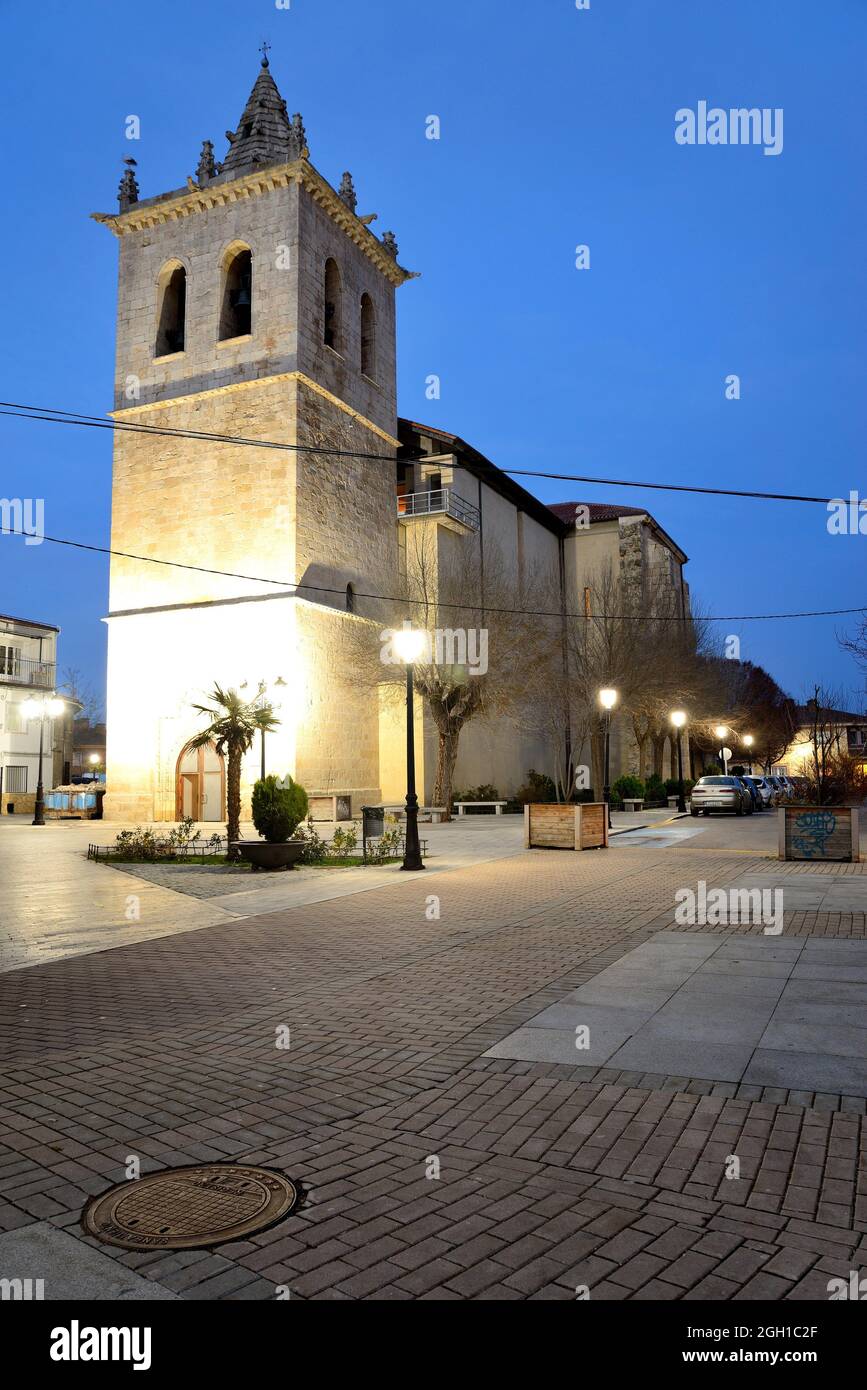 Iglesia de San Juan Bautista en Guadalix de la Sierra, Madrid, España Fotografía de stock Alamy