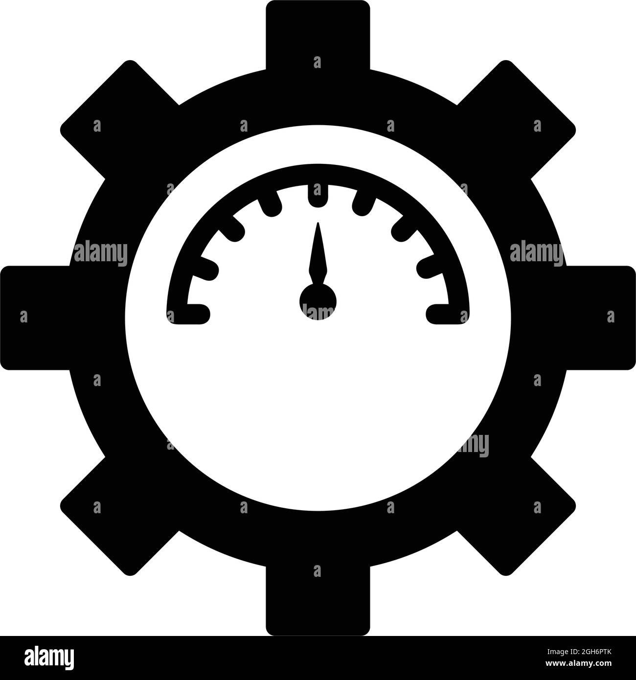 SEO, panel de control, icono de velocidad archivo EPS vectorial. Uso